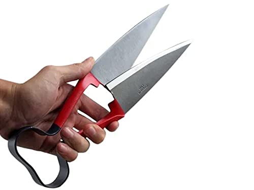 Tesoura P/Crina E Tosquia 27,5CM Aço Carbono Tosquiar E Aparar Crina Ovelha 2229011 Aço Carbono Corn