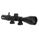 Monstrum Marauder 3-9x40 Rifle Scope with AO Adjustable Objective | Black |...