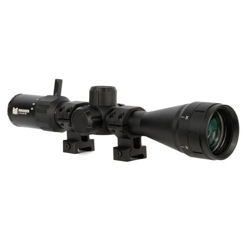 Monstrum Marauder 3-9x40 Rifle Scope with AO Adjustable Objective | Black | FMR02 Reticle