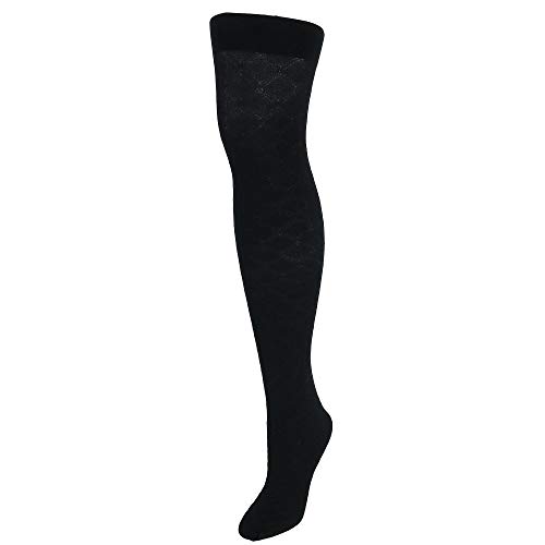 Image of GOLDTOE Women's Semi Blackout Diamond Fashion Tights, 1 Pair