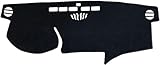 BOLNEY Anti-Slip Mat Dashboard Cover Pad Interior Mat for Mitsubishi Galant 380 MK9 2004-2012 Black Dash Mat Dashboard Cover