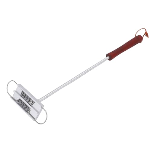 Hierro para marcar barbacoas de acero inoxidable con letras intercambiables 4