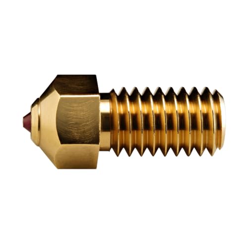 DUROZZLE Rubin-Düse 0,4 mm für AnkerMake M5 / M5C 3D-Drucker, gehärtet und abriebfest (M5 / M5C, 0,4 mm)