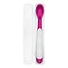OXO Tot Plastic Feeding Spoons With Travel Case- Teal & Pink
