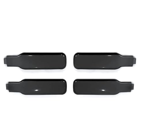 S200系 S500系 ハイゼット トラック ブラック メッキ アオリ ハンドルカバー 4P 軽トラ オフロード アゲトラ 仕様 ゲート ロック