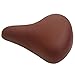 ノグチ 自転車 サドル ダークブラウン 軽快車 ママチャリ補修用