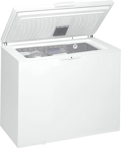 Whirlpool WHE2535FO2 - Congelatore Orizzontale, 255 litri, Bianco, 11.5 kg/24h, Classe energetica E