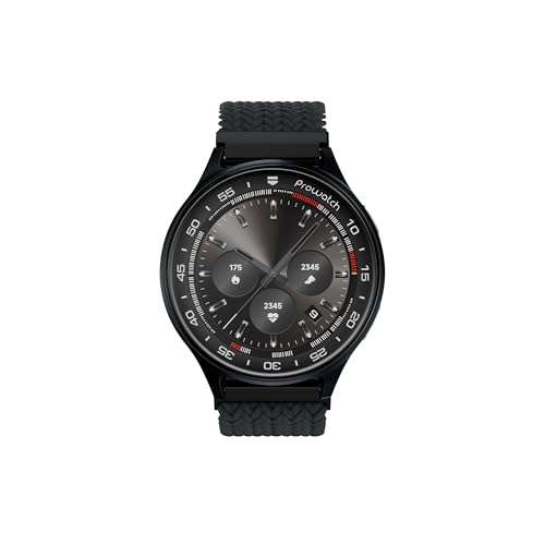 Image of ProWatch Xtreme with Enhanced Fitness Features - 1.43 inch AMOLED AOD Display | Inbuilt GPS Altimeter, Barometer & Compass | Body Energy Features | Corning Gorilla Glass 3 (Nylon Strap)