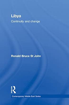 Libya: Continuity and Change book cover
