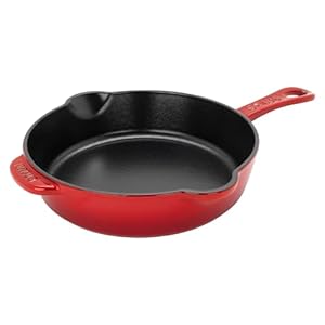 STAUB Cast Iron 8.5-inch Traditiona...
