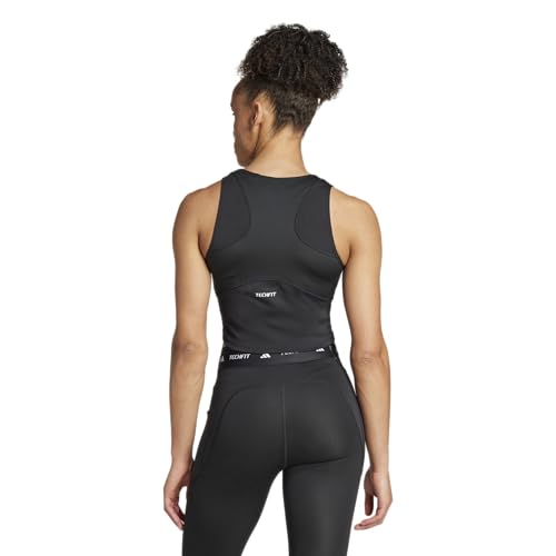 adidas Womens Techfit Cropped Training Tank Top3