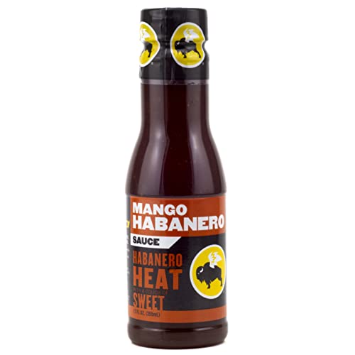Buffalo Wild Wings Barbecue Sauces, Spices, Seasonings and Rubs For: Meat, Ribs, Rib, Chicken, Pork, Steak, Wings, Turkey, Barbecue, Smoker, Crock-Pot, Oven (Mango Habanero, (2) Pack)