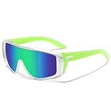 (Clear Vision Performance) Gli occhiali da sole antiriflesso migliorano il contrasto e la messa a fuoco visiva.Affidabile per il ciclismo su strada, l'escursionismo in montagna, la pesca in riva al lago o gli spostamenti quotidiani all'aperto.