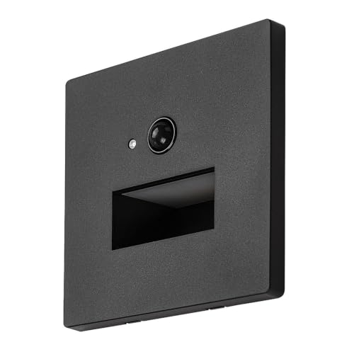 Rabalux Éclairage d'escalier LED avec détecteur de mouvement 1 W IP20 (noir