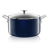 Granitestone Diamond 5 Qt Nonstick Stock Pot Soup Pot Pasta Pot Stew Pot with Tempered Glass...