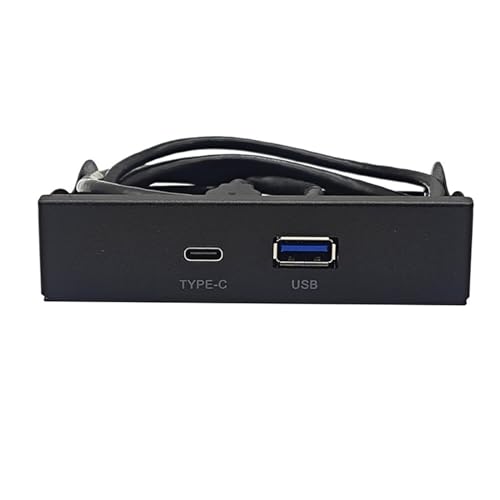 Panneau de lecteur de disquette USB 3.0 type C pour rack de disque dur PC