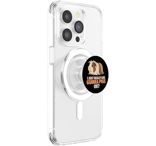 PopGrip para MagSafe de Conejillo de Indias Peruano Soporte Magnético Lindo 4