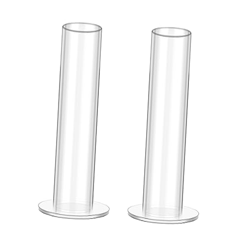 Beavorty 2Piezas Almacenamiento Acrílico Transparente Para Expositor Para Anillos Organizador De Accesorios