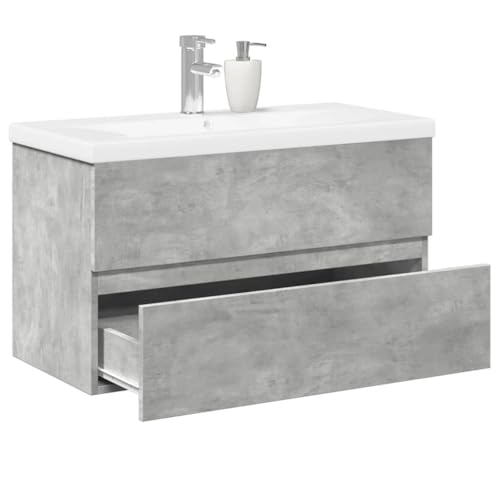 Muebles de baño compactos para baños pequeños con lavabo y almacenamiento 2
