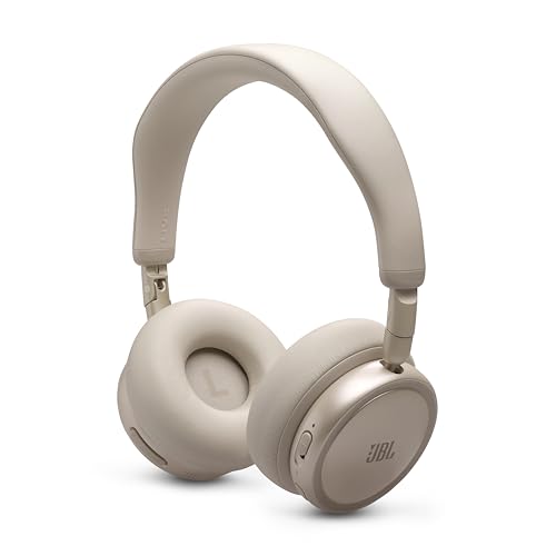 JBL Live 680NC - Wireless on-Ear Noise Cancelling Headphones (Champagne) - image 8