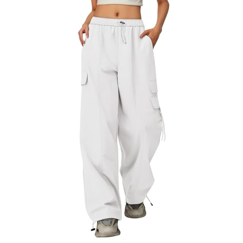 Pantalones cargo holgados ropa estética deportiva juvenil casual