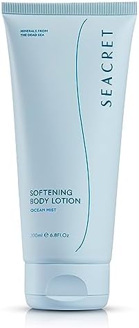 SEACRET Body Lotion for Dry Skin - Daily Moisturizing Lotion with Ceramide, Squalane, Shea Butter & Dead Sea Minerals, Fast-Absorbing Non-Greasy Formula, 6.8 Fl Oz / 200 ml
