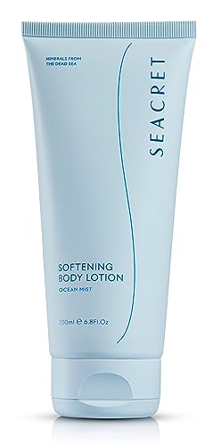 SEACRET Body Lotion for Dry Skin - Daily Moisturizing Lotion with Ceramide, Squalane, Shea Butter & Dead Sea Minerals, Fast-Absorbing Non-Greasy Formula, 6.8 fl oz