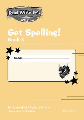 Read Write Inc.: Get Spelling Book 3 Pack of 5 : Miskin, Ruth: Amazon ...