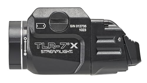 Esteopt Streamlight 69424 TLR-7A Flex Low-Profile Rail-Mounted Tactical Light, Black
