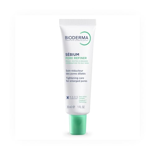 BIODERMA Sébium Pore Refiner - dermatologische Korrekturpflege für vergrößerte Poren - verfeinert das Hautbild, reduziert den Glanz - von Dermatologen empfohlen - Tube 30 ml