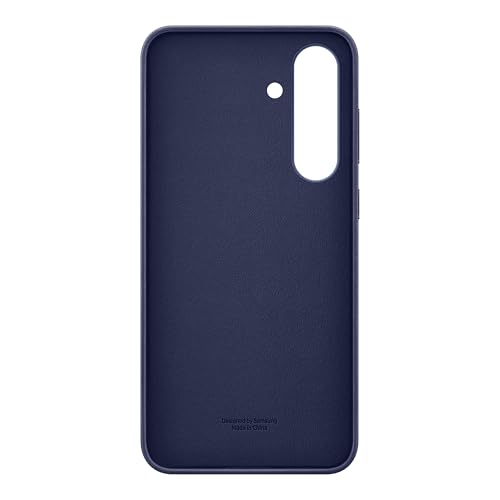 Image of SAMSUNG Galaxy S25 FE Kindsuit Phone Case, Textured Feel, Chic Protective Cover, Soft Inner Lining, Elegant, US Version, Dark Blue