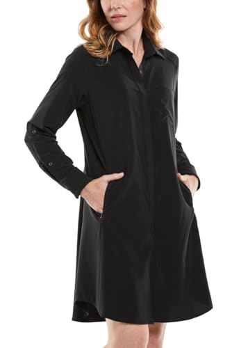 Coolibar UPF 50+ Women's Malta Travel Shirt Dress - Sun Protective