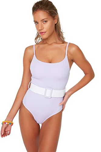 Maillot de bain haut de gamme Trendyol ceinture structurée pièce luxe