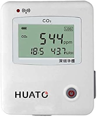 MeterTo S653 USB CO2 0~5000PPM Temperature -30~+70â„ƒ Humidity 0~100% RH Data Logger Recording 43,000 for Agriculture, Rail Station, Factories
