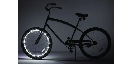 image for Brightz WheelBrightz LED Bike Wheel Light, White – Pack of 1 Tire Li