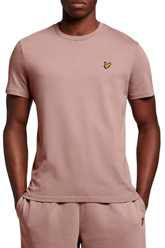 Lyle&Scott Ts400Vog Plain T-Shirt Col. W868 Rosa Antico Rosa antico/XL