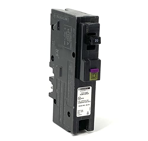 1 Pc of HOM120PDF 20 Amp 120 Volt 1 Pole AFCI GFCI Circuit Breaker -New-B
