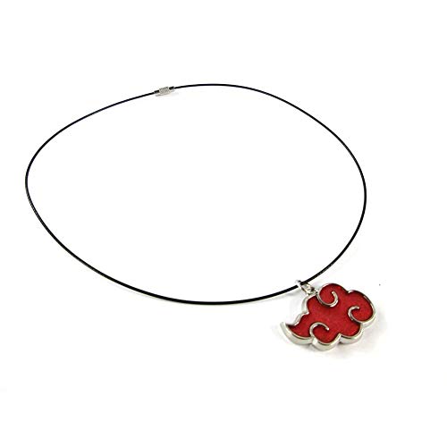 Brdwn Unisex Cosplay Fashion Animation Necklace,Hong yun