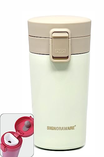 Signoraware Hot Pour Coffeemate Insulated Mug, Vacuum Insulated T...