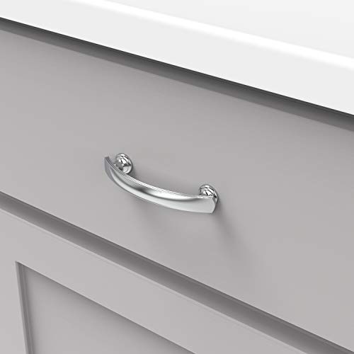 Poignée de meuble chromée Hickory Hardware P2143-CH American Diner 76mm