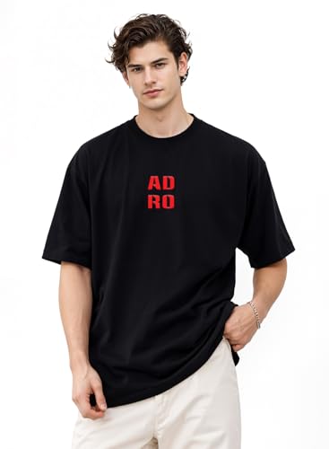 T-shirt coupe décontractée ADRO coton épais qui ne se déforme pas