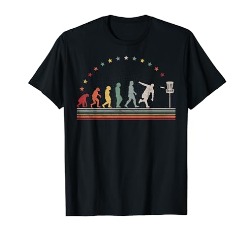 Discgolf Evolution Retro Ultimate Men Discgolf T-Shirt