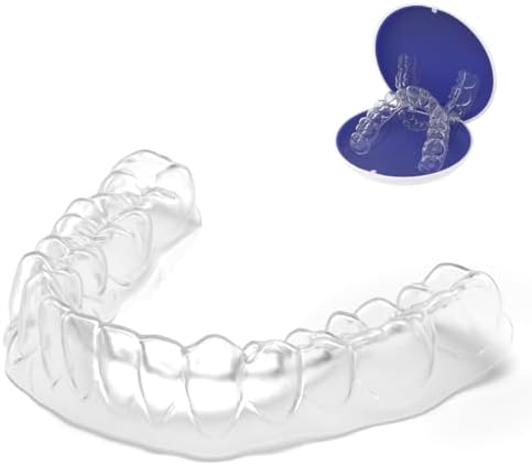 Cutsom Upper & Lower Clear Retainer Set, Dental Precision-Fit Des...