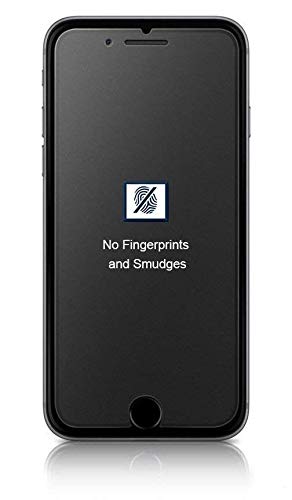 yofo anti glare matte finish anti-fingerprint tempered glass screen protector for apple iphone 7 plus / 8 plus full screen coverage (except edges) (B0841N9XV1) Amazon Price History, Amazon Price Tracker