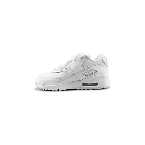 NIKE Air MAX 90 LTR (PS), Zapatillas de Running Niños, Blanco (White/White 100), 27.5 EU