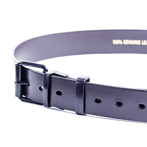 2 Pcs Black Belt Loop Keeper 1 1/2" (38mm-40mm) Metal Belt Loop Men's Belt Buckle Accessories4