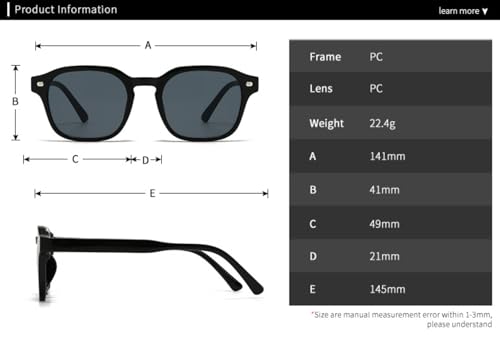 Lunettes de soleil pour femmes et hommes protégeant des reflets avec style rétro