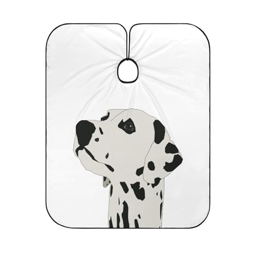 Cape de salon de coiffure dalmatien pour vos coupes maison - 6