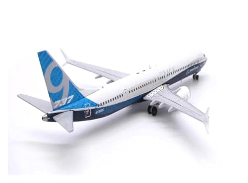 Modelo de avión B737 MAX9 1/400 ideal para decorar despachos y vitrinas N7379E 6