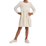 Cat & Jack Toddler Girls' Cozy Waffle Dress - (US, Age, 18 Months, Oatmeal Heather)